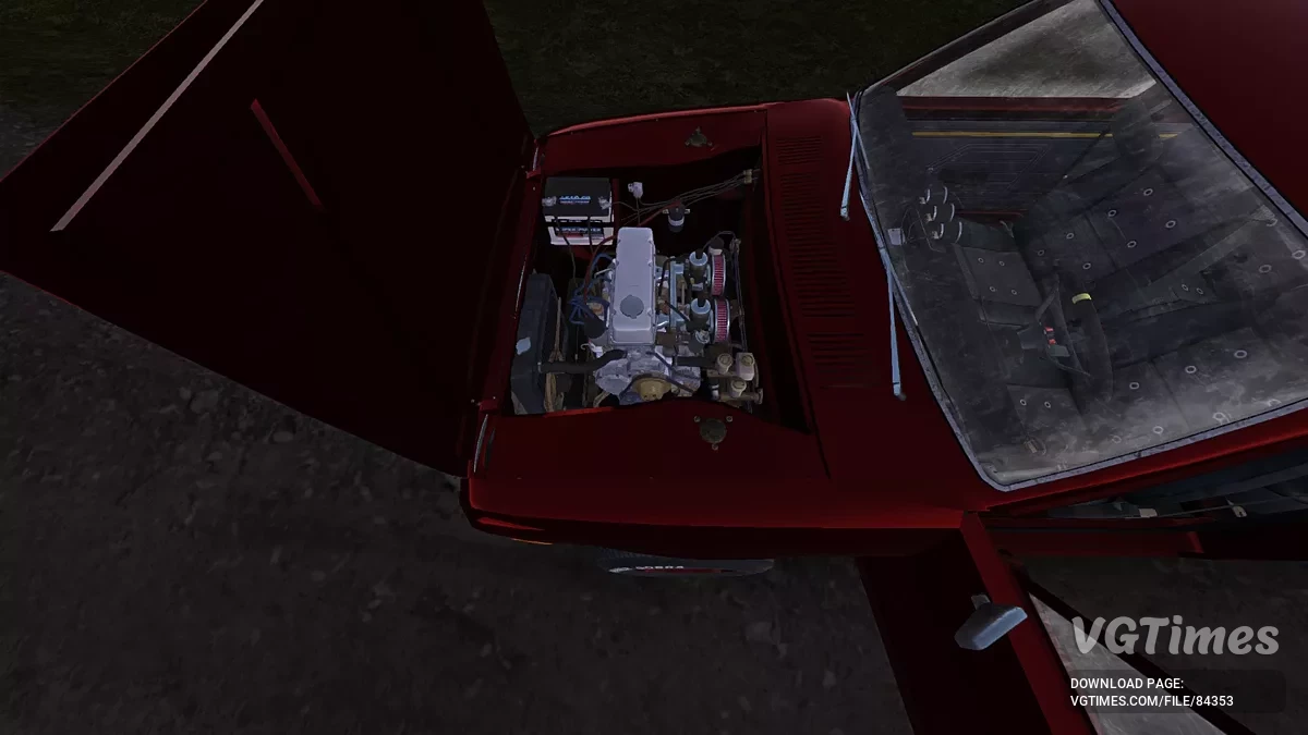 My Summer Car — Красная Сатсума, тюнинг и номера есть