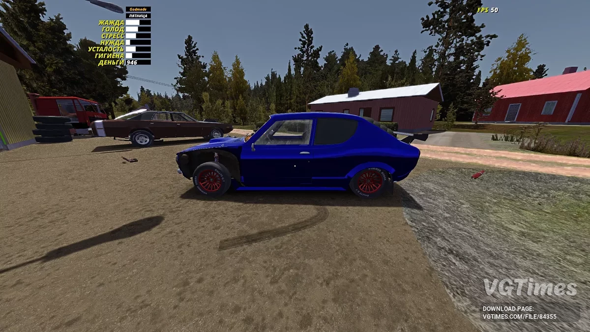 My Summer Car — Сумасшедшая Сатсума после водителя психа