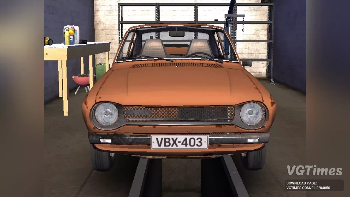 My Summer Car — Стоковая Сатсума с номерами, сюжет не тронут, 3000 марок
