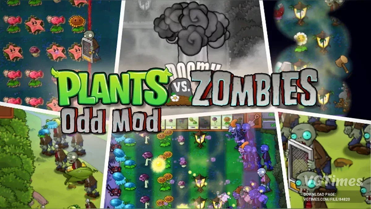 Plants vs. Zombies — Странный Мод Odd Mod + Хардкорный EX-режим [v2.1.5]