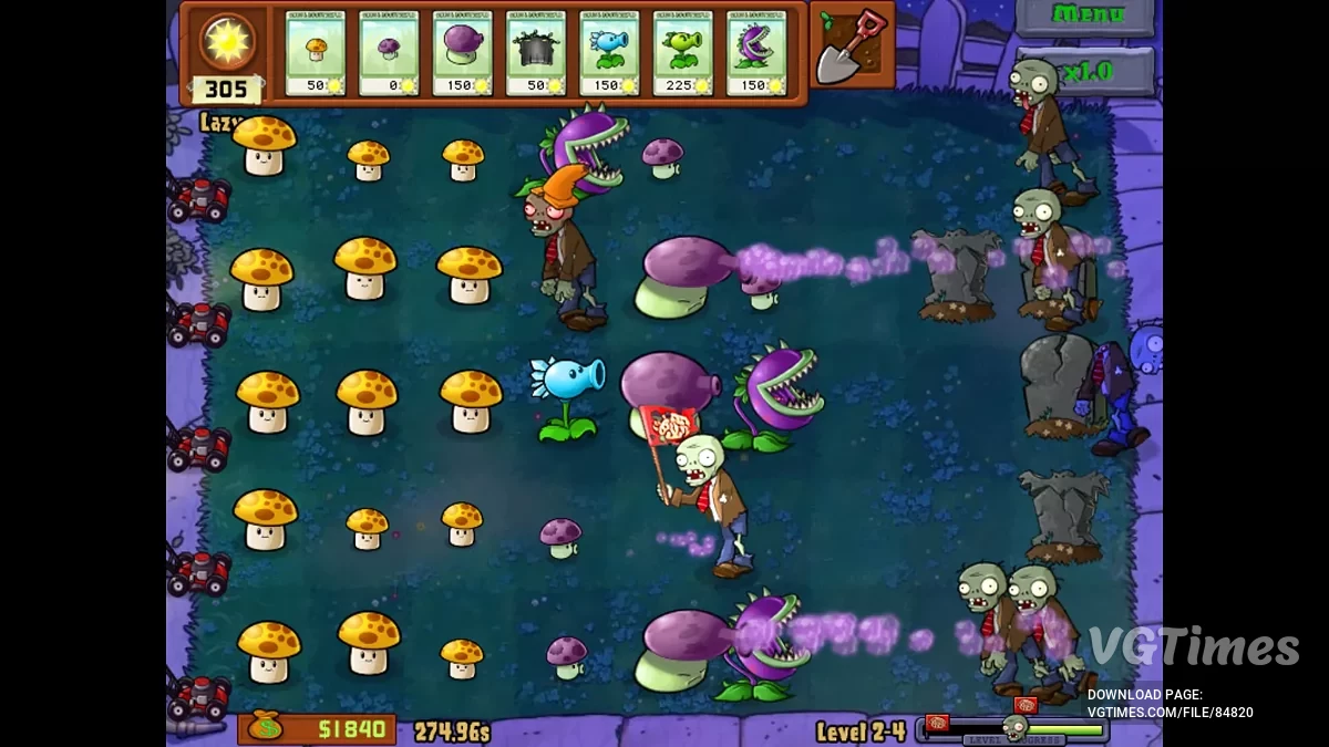 Plants vs. Zombies — Странный Мод Odd Mod + Хардкорный EX-режим [v2.1.5]