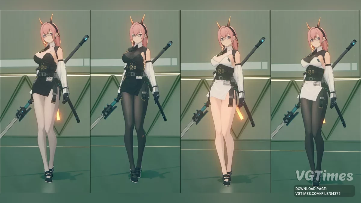 Zenless Zone Zero — Темная Янаги