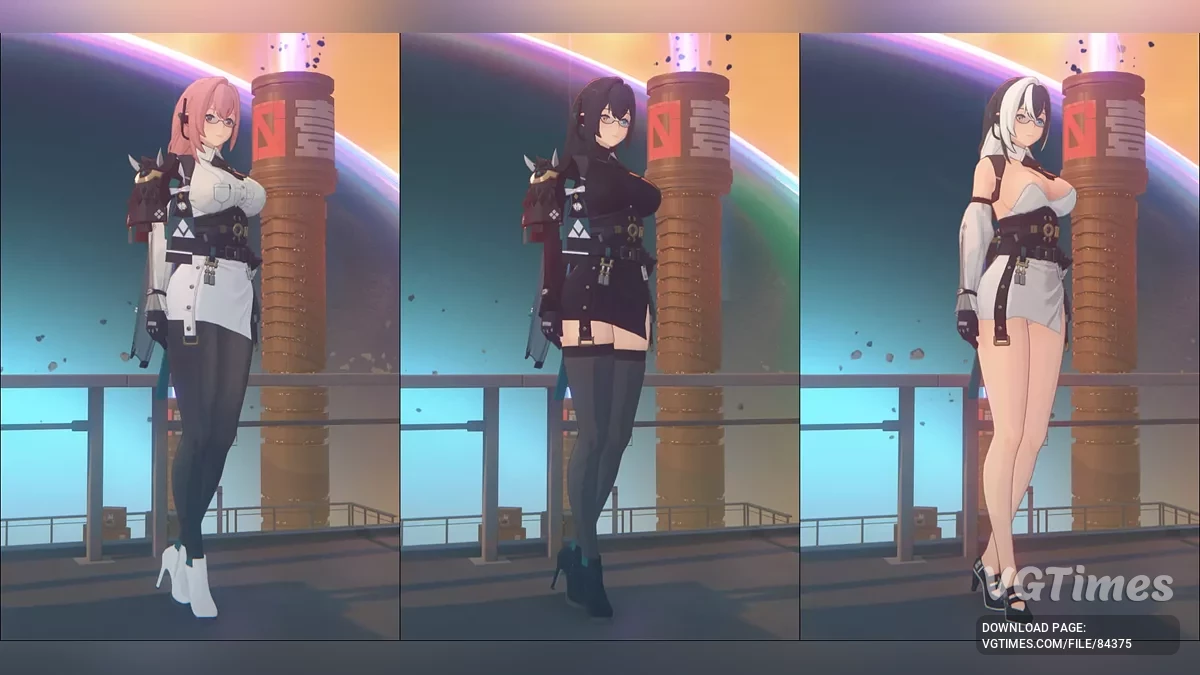 Zenless Zone Zero — Темная Янаги