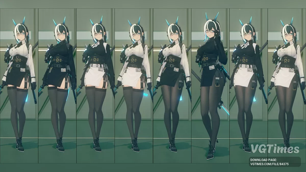 Zenless Zone Zero — Темная Янаги