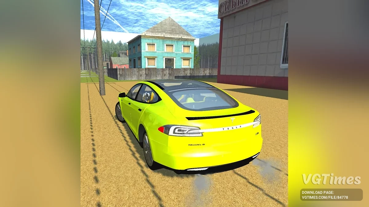 Simple Car Crash Physics Sim — Tesla V6