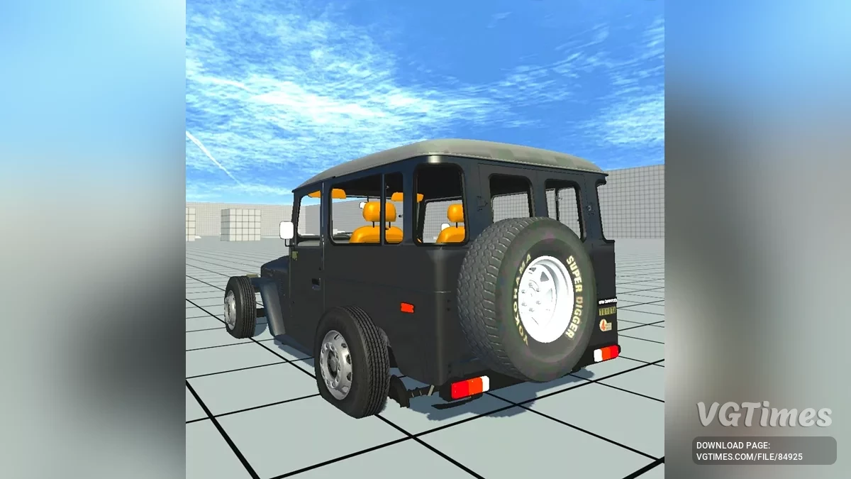 Not Simple Car Crash — Toyota Fj40