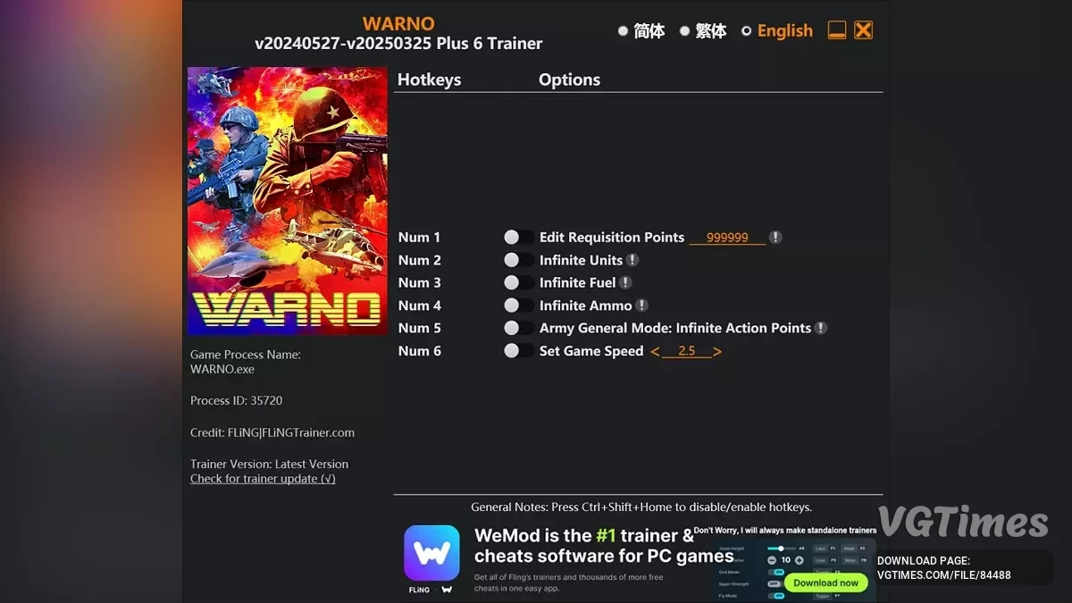 WARNO — Трейнер (+6) [UPD: 16.06.2025]