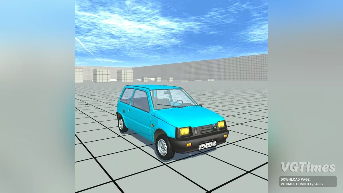 Not Simple Car Crash — ВАЗ 1111 (ОКА) Turbo