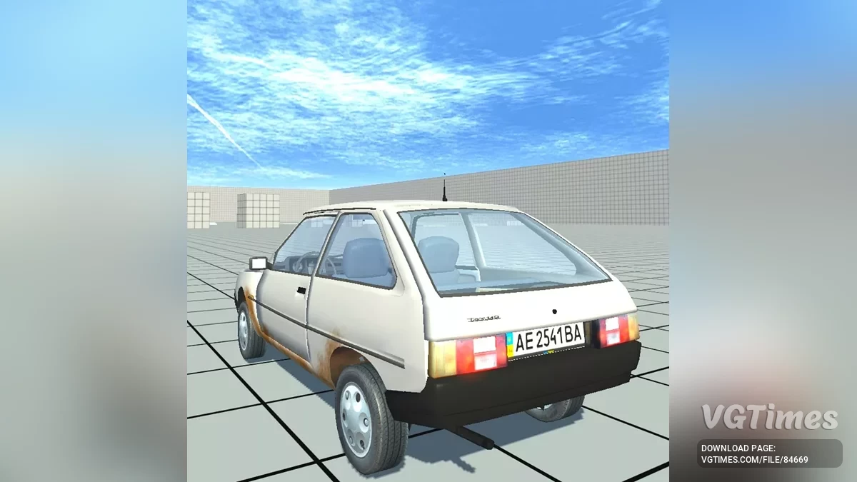 Not Simple Car Crash — ZAZ Tavria