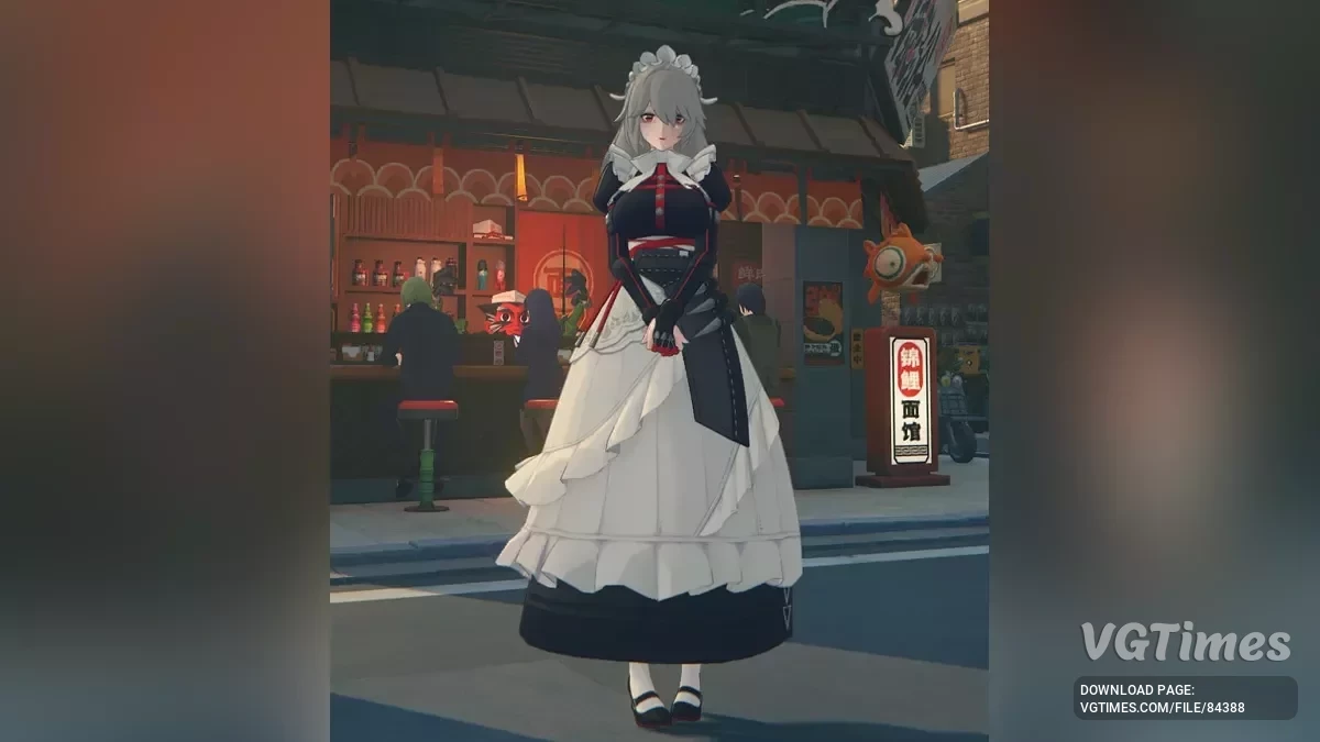 Zenless Zone Zero — Жуткая бледная Рина