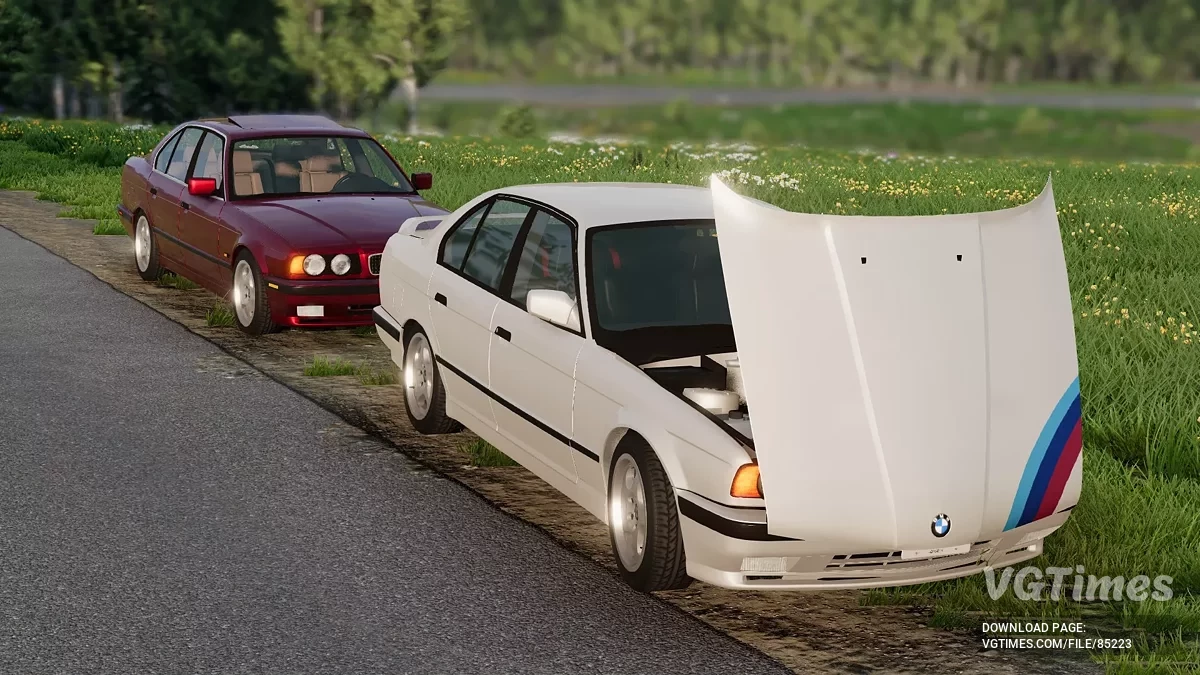 BeamNG.drive — BMW E34 v3.1 Content update (0.36.x)