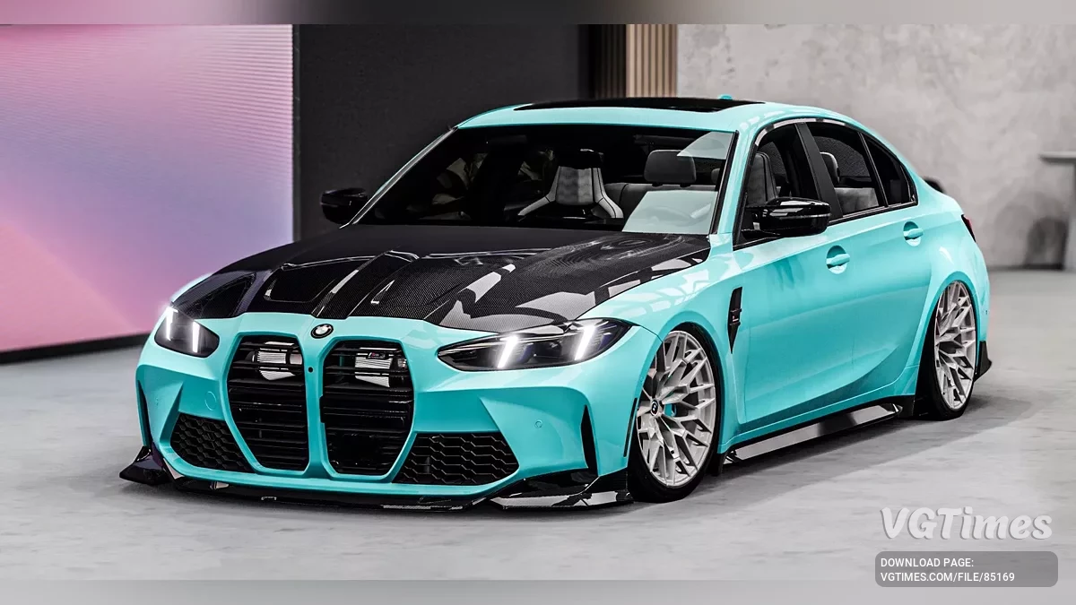 BeamNG.drive — BMW M3 (G80) v1.0 (0.36.x)