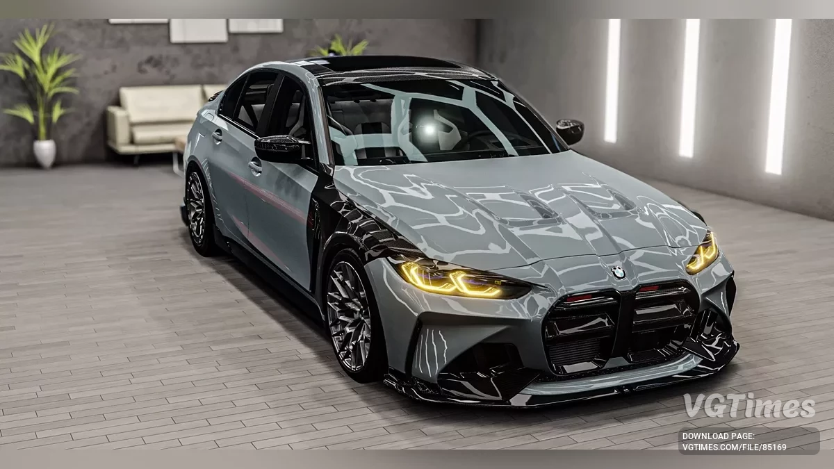 BeamNG.drive — BMW M3 (G80) v1.0 (0.36.x)