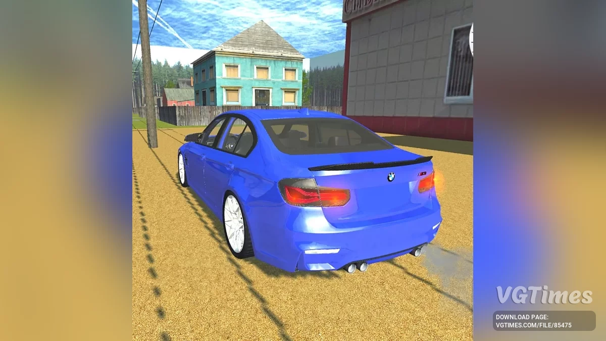 Simple Car Crash Physics Sim — BMW M3