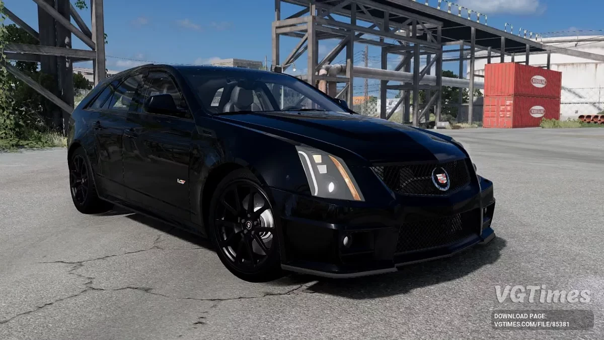 BeamNG.drive — Cadillac CTS Wagon 2014 v1.0 (0.36.x)