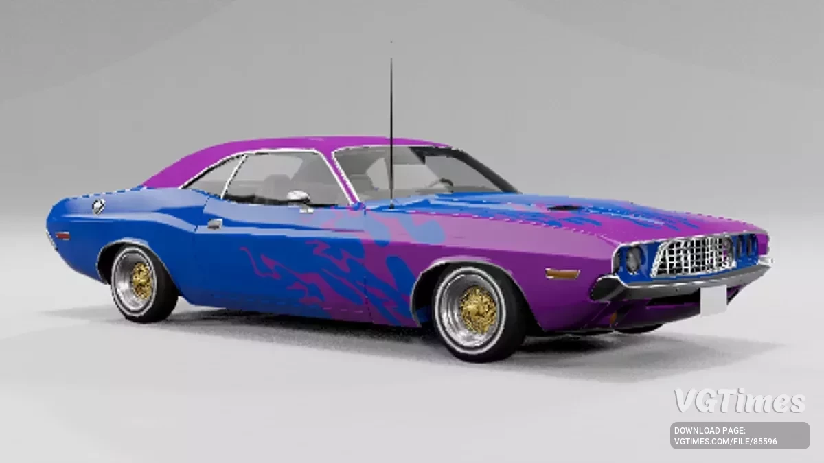 BeamNG.drive — Dodge Challenger 1970-74 v1.0 (0.36.x)