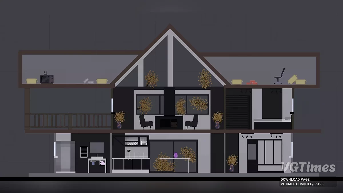 People Playground — Двухэтажный дом с каменными кирпичными стенами [1.27.5+]