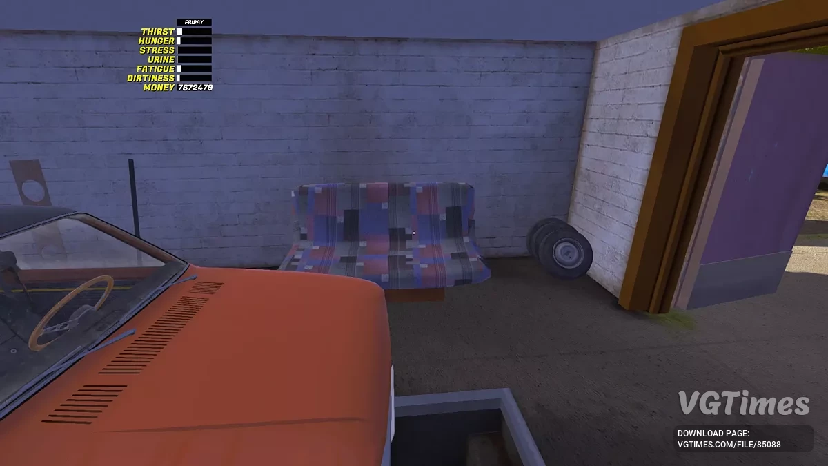 My Summer Car — GT Satsuma, Гифу, Фургон, Руско и трактор дома