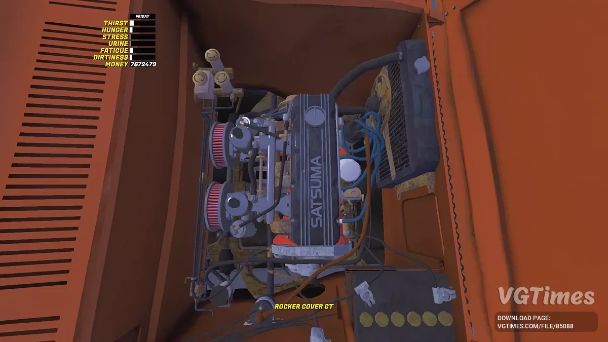 My Summer Car — GT Satsuma, Гифу, Фургон, Руско и трактор дома