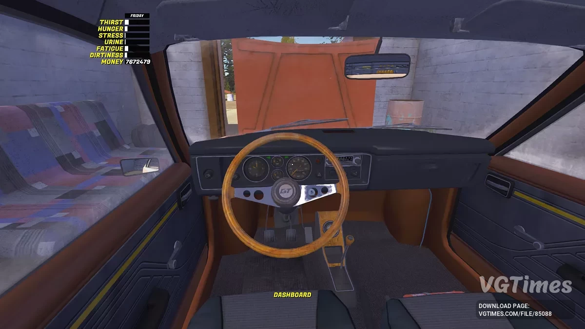 My Summer Car — GT Satsuma, Гифу, Фургон, Руско и трактор дома