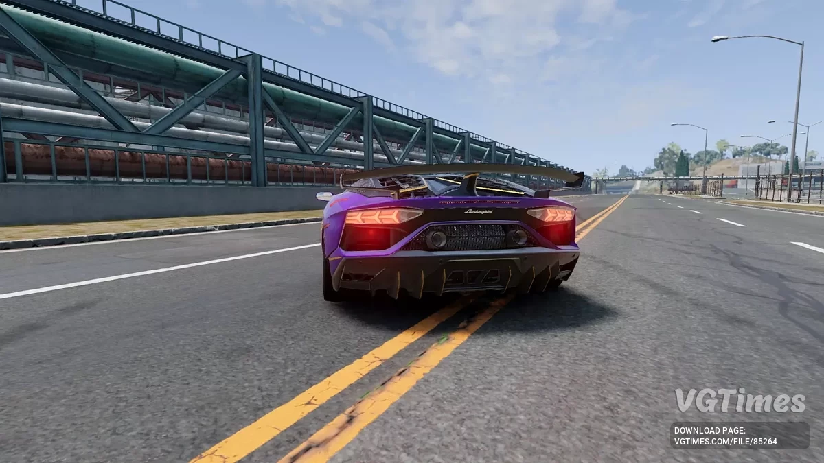 BeamNG.drive — Lamborghini Aventador SVJ and SV Roadster (0.36.x)