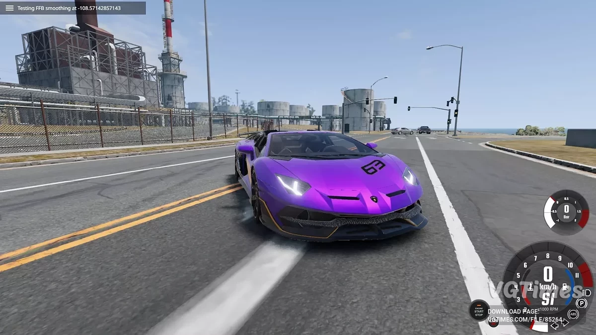 BeamNG.drive — Lamborghini Aventador SVJ and SV Roadster (0.36.x)