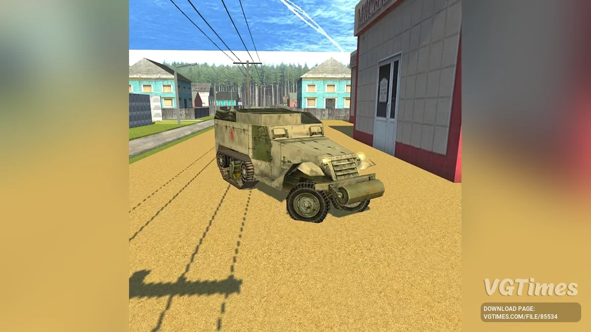 M3A1 Half-tracks Soviet Service