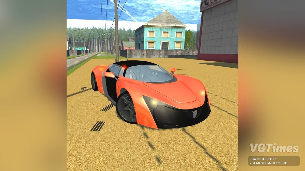 Simple Car Crash Physics Sim — Marussia B2