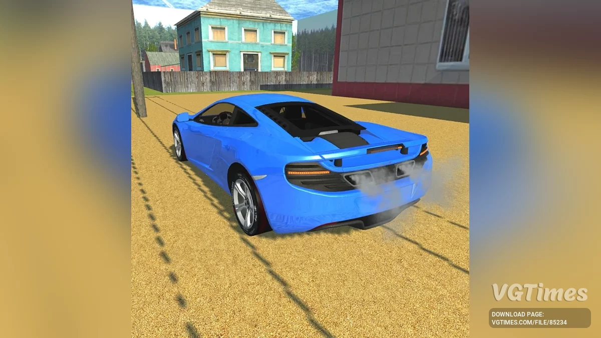 Simple Car Crash Physics Sim — McLaren mp4