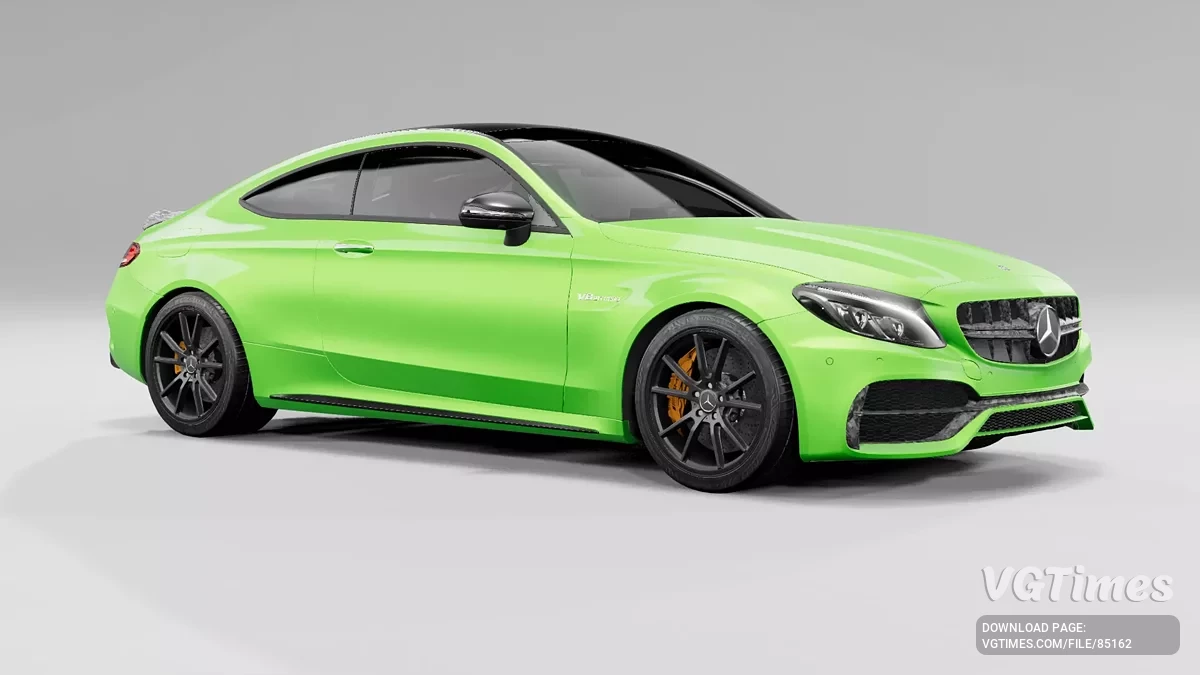 BeamNG.drive — Mercedes Benz C63S AMG Coupé v1.3 (0.36.x)
