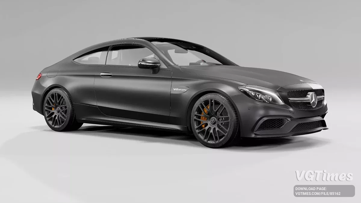 BeamNG.drive — Mercedes Benz C63S AMG Coupé v1.3 (0.36.x)