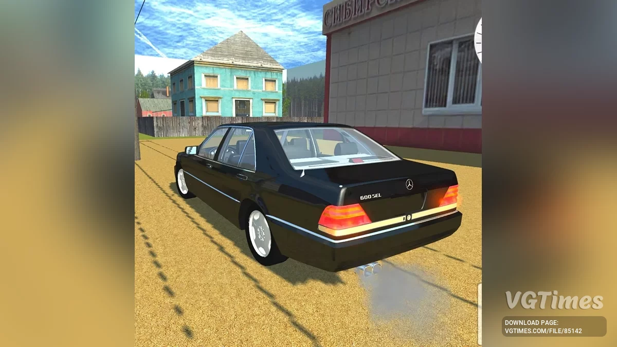 Simple Car Crash Physics Sim — Mercedes w220