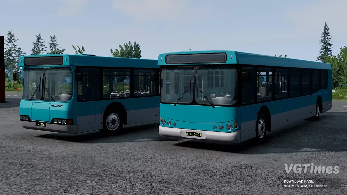 BeamNG.drive — Neuplan N and K Series Bus v1.3 (0.36.x)