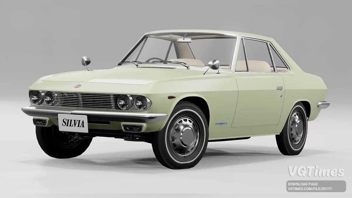 BeamNG.drive — Nissan Silvia CSP311 1968-68 v1.1 (0.36.x)