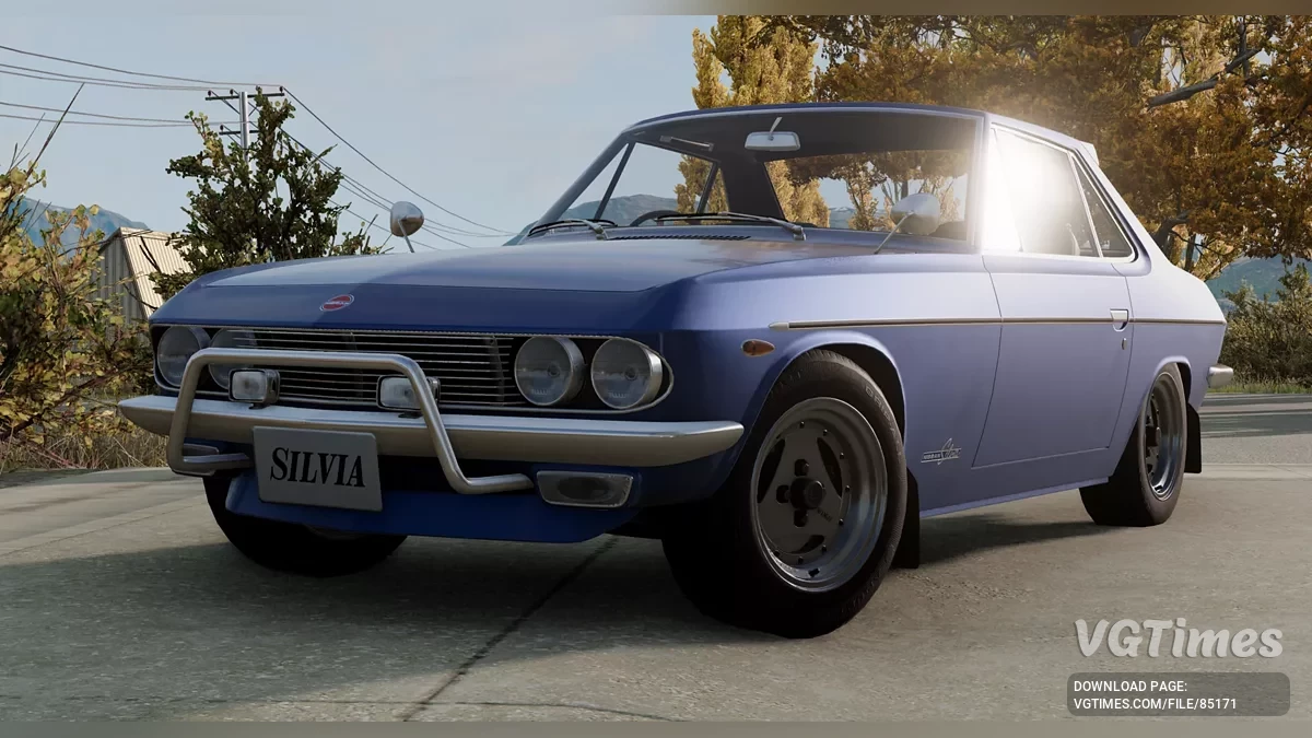 BeamNG.drive — Nissan Silvia CSP311 1968-68 v1.1 (0.36.x)