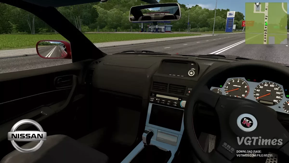 City Car Driving — Nissan Skyline GT-R