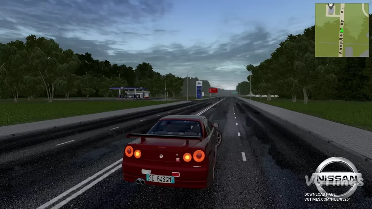City Car Driving — Nissan Skyline GT-R