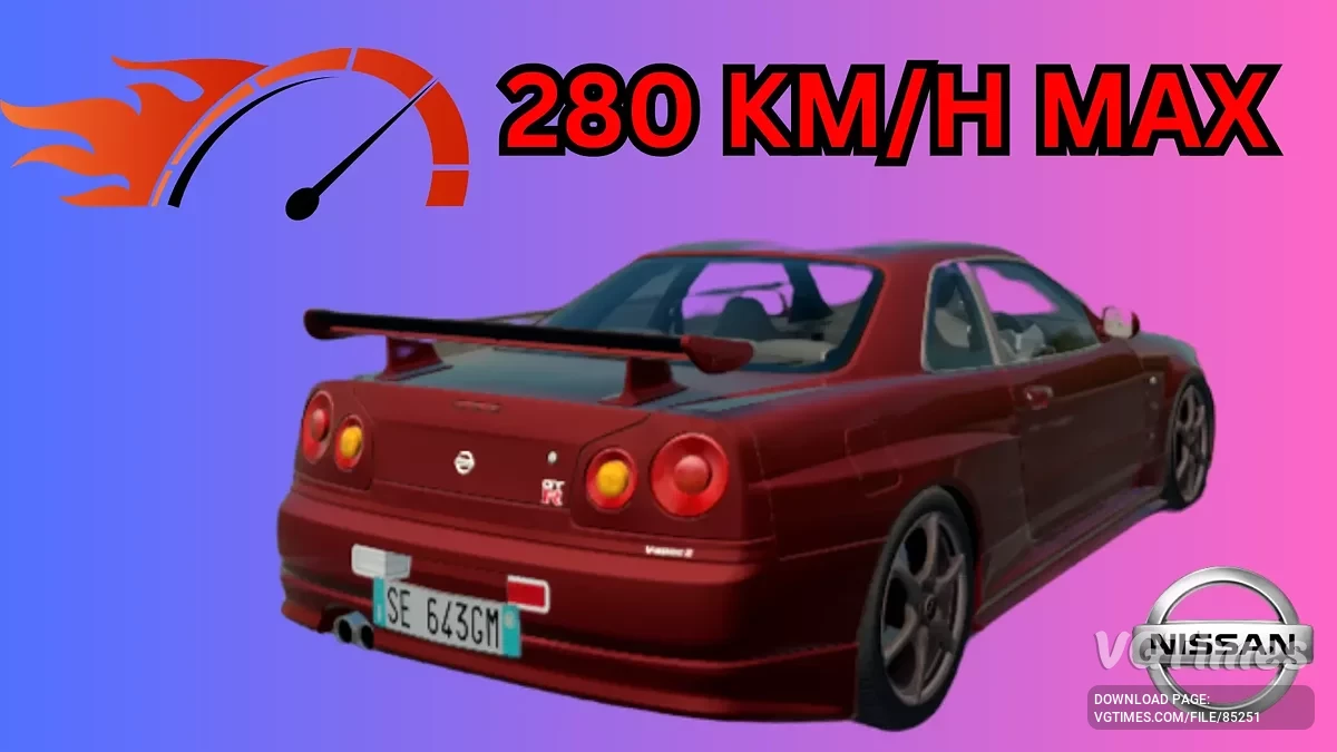 City Car Driving — Nissan Skyline GT-R
