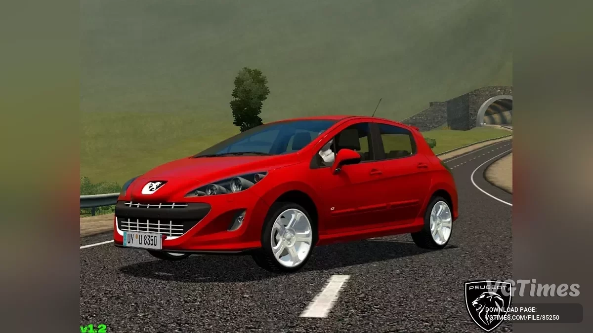 City Car Driving — Peugeot 308 GTI