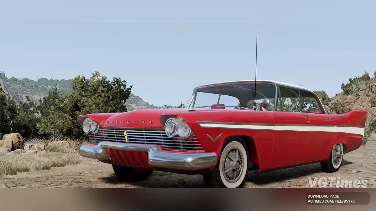 BeamNG.drive — Plymouth Belvedere 4-Door 1957-59 v1.0 (0.36.x)