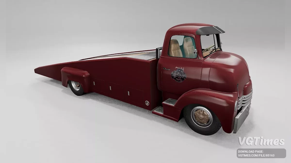 BeamNG.drive — T-Series Vintage Ramp Truck v0.62 (0.36.x)