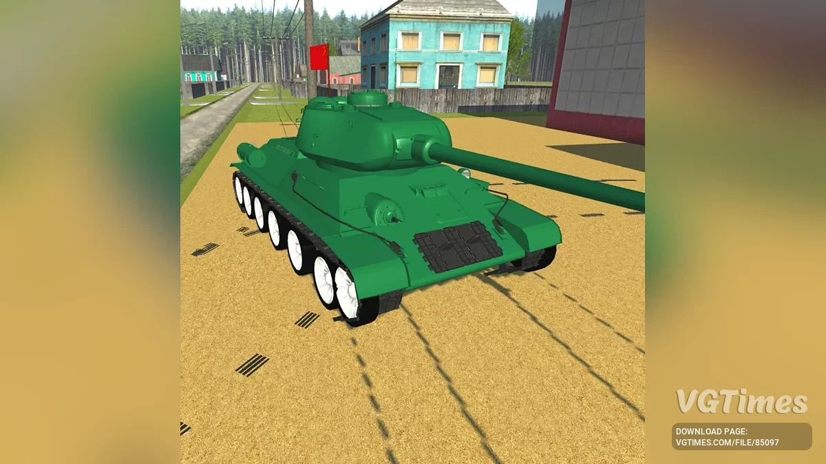 Simple Car Crash Physics Sim — Танк Т-34