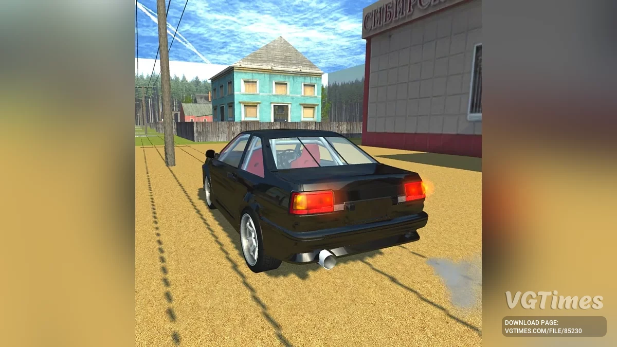 Simple Car Crash Physics Sim — Toyota AE86