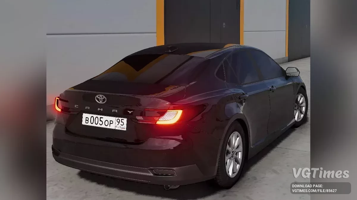 BeamNG.drive — Toyota Camry 2025 v1.0 (0.36.x)