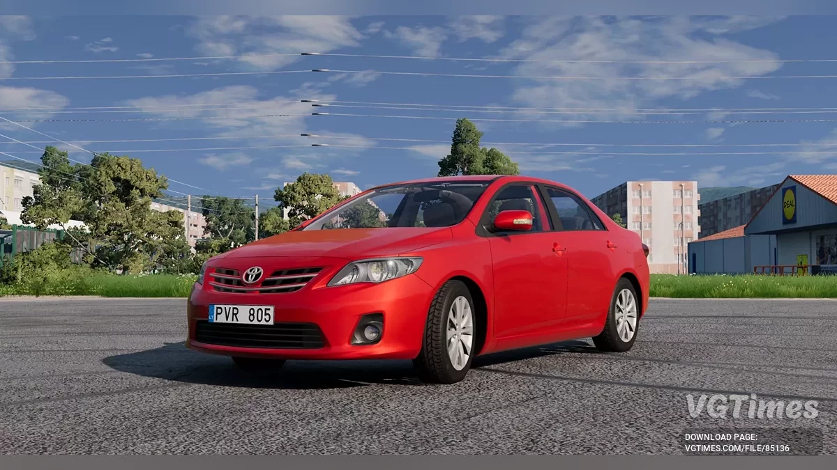 BeamNG.drive — Toyota Corolla (E140/E150) 2009-2013
