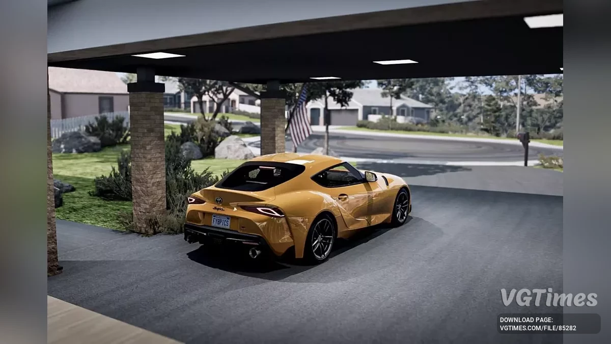 BeamNG.drive — Toyota Supra A90 (RLA) v1.0 (0.36.x)