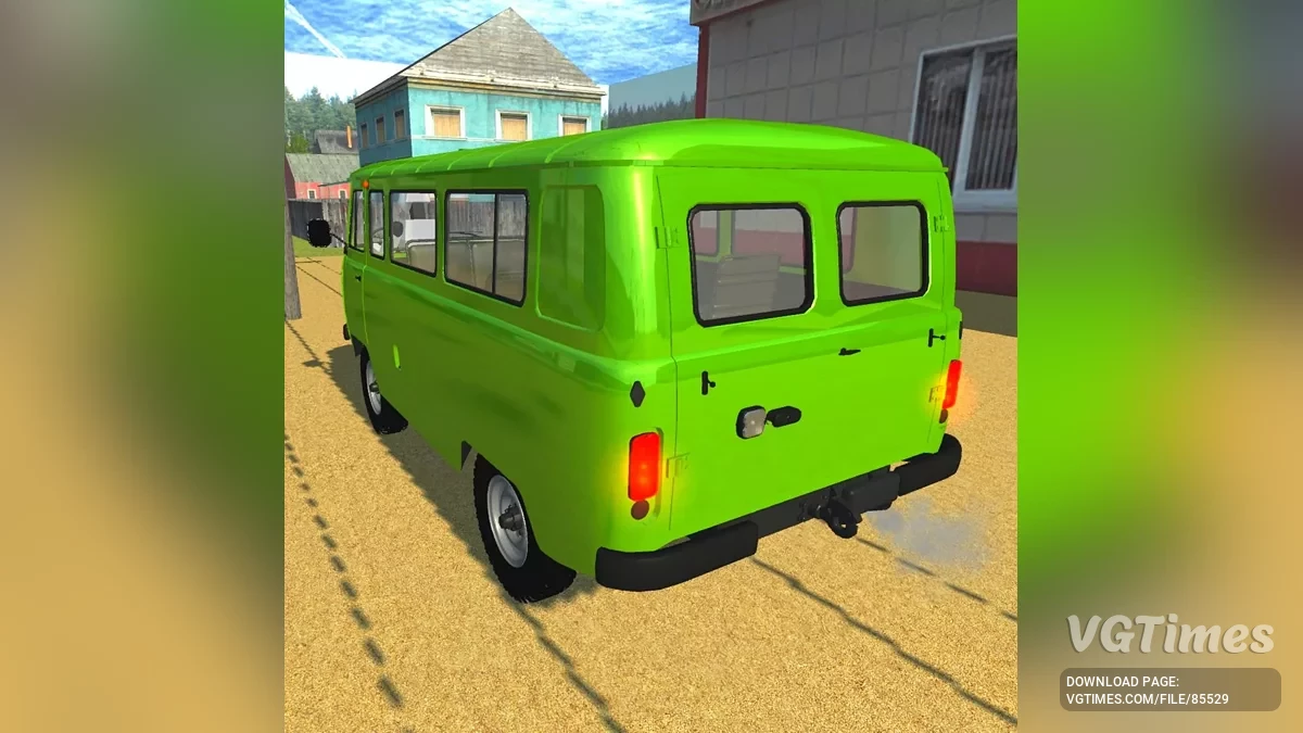 Simple Car Crash Physics Sim — UAZ Buhanka