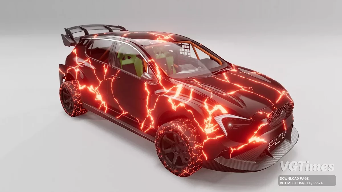 BeamNG.drive — Universal Glowing Tyres (Tires) v1.1 (0.36.x)