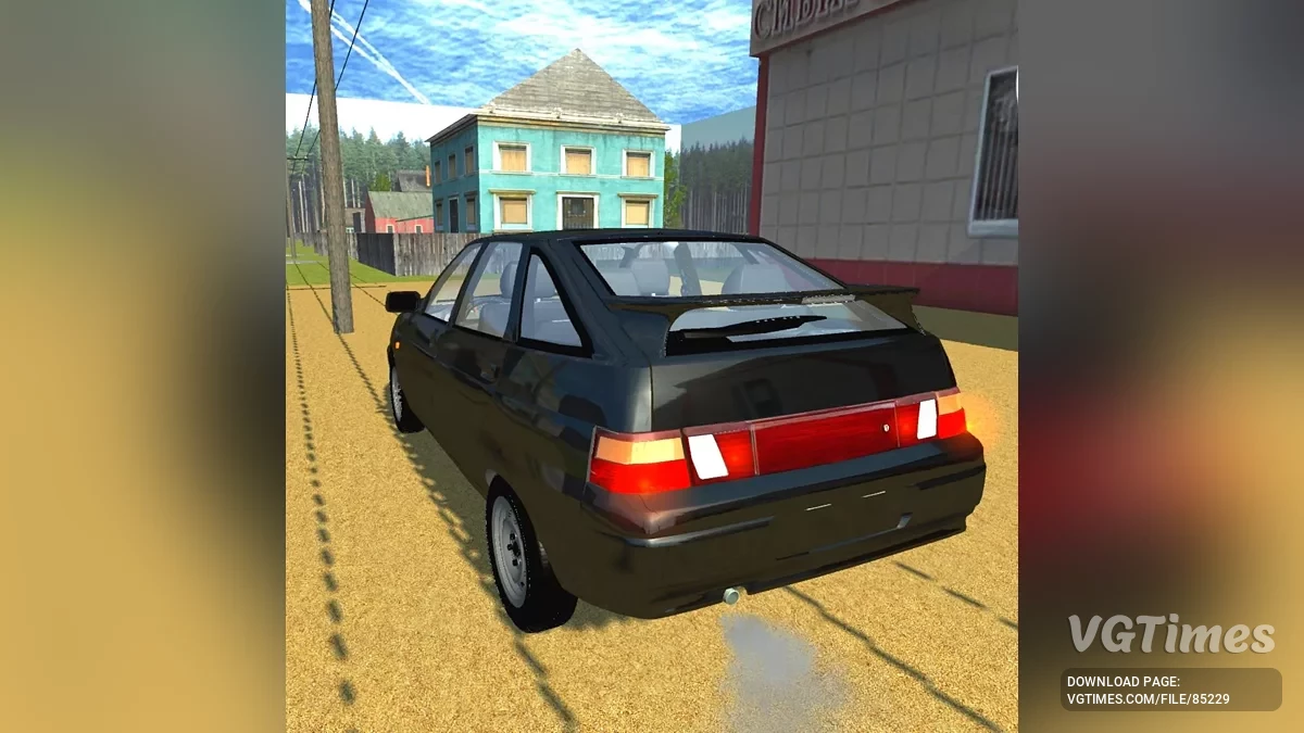 Simple Car Crash Physics Sim — ВАЗ 2112