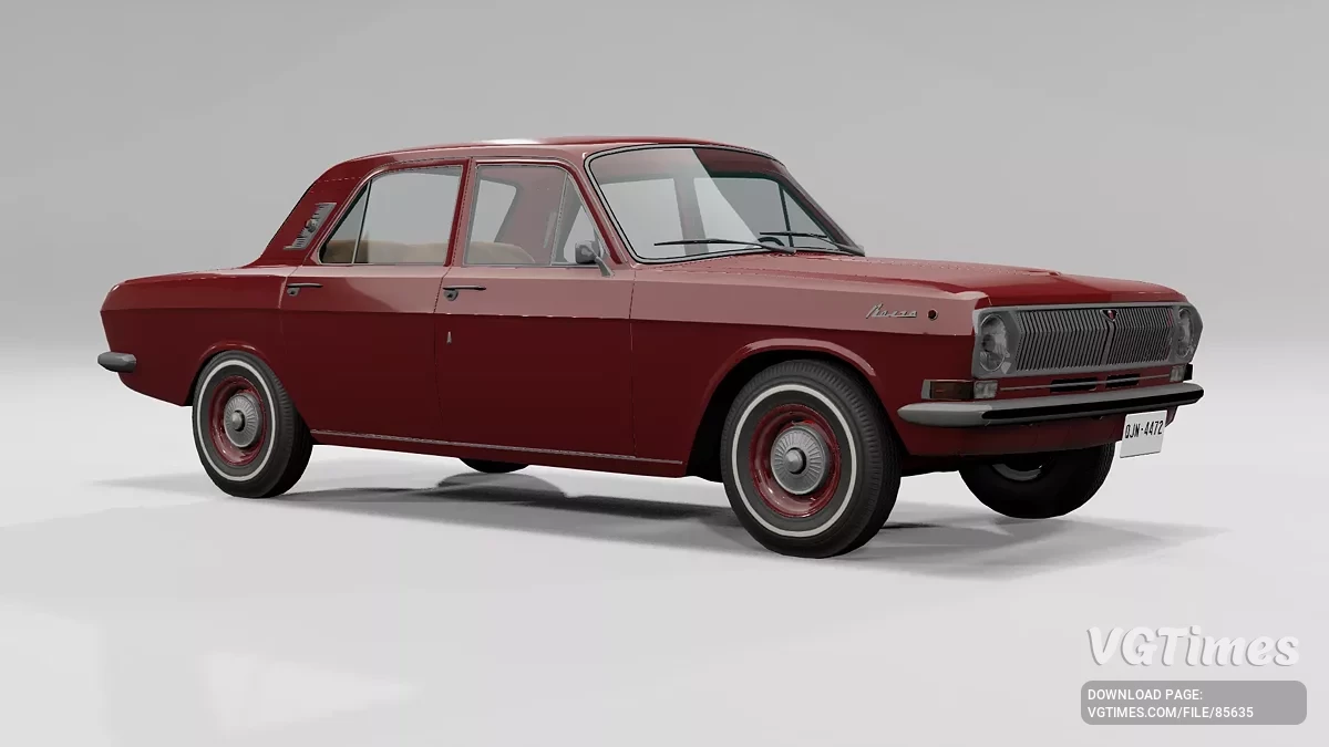 BeamNG.drive — Volga GAZ 24 v1.0 (0.36.x)